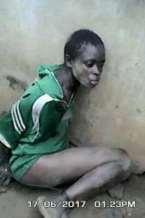 Suspected Female Kidnapper Caught In Ikorodu, Lagos (Pics)